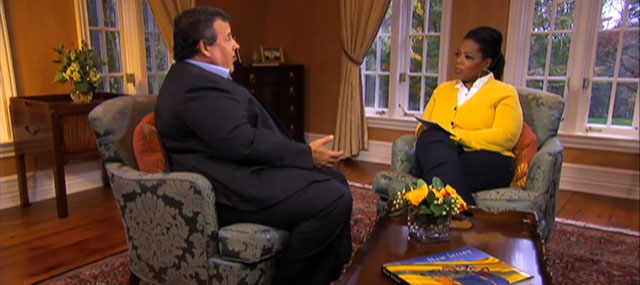 Christie Tells Oprah Why He Didn’t Run for President