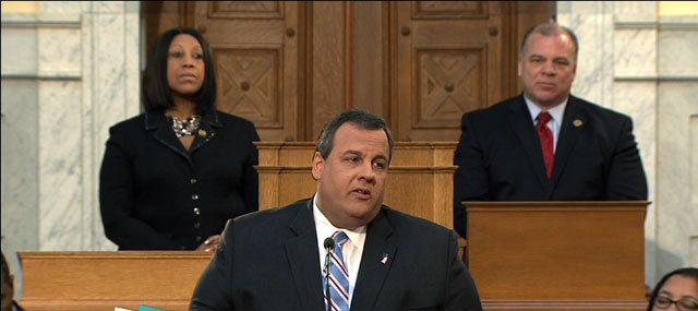 Christie Budget Speech: “Why Not Cut Income Taxes?”