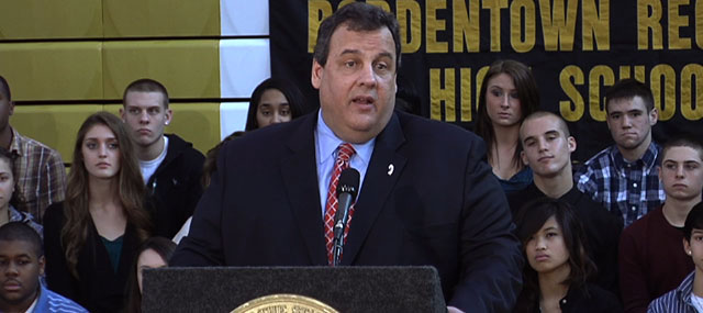 Christie Visits Bordentown to Tout Education Agenda