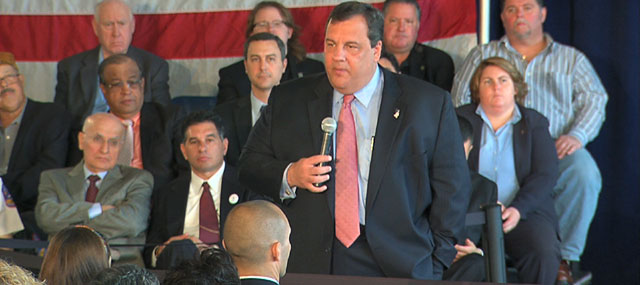 Christie Takes His Jersey Comeback Tour to Springfield