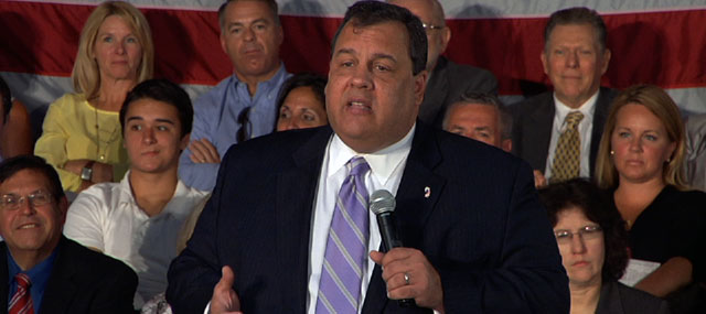 Christie Continues to Use Corzine’s Name to Bash Dems, Promises a Fight