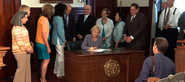 Acting Gov. Guadagno Seeks Federal Disaster Relief, Signs Bus Safety Bill