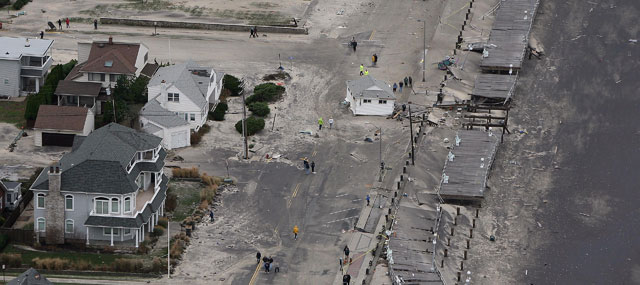 New Jerseyans Begin Assessing Damage from Hurricane Sandy