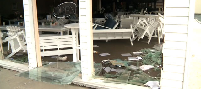 Long Beach Island Mostly Deserted After Hurricane Sandy