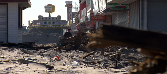 Assembly Members Tour Sandy Damage in Seaside Heights