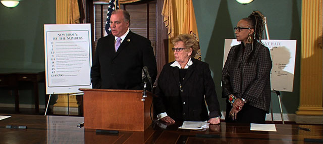 Senate President Criticized for Saying Christie Prayed for a Hurricane