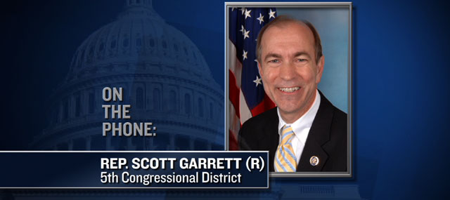 Rep. Scott Garrett Says Ball Is in Obama’s Court to Avoid Sequester