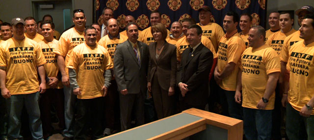 Professional Firefighters Assoc. of NJ Endorses Buono for Governor
