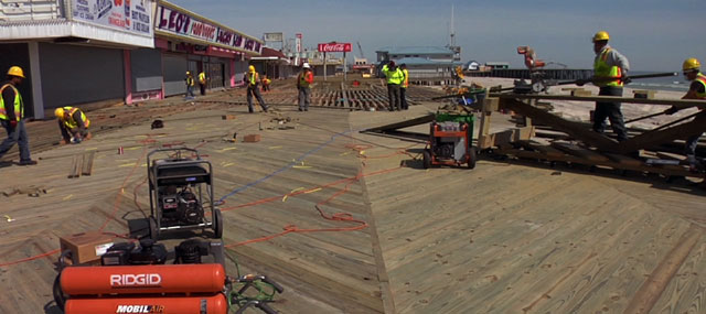 Seaside Heights Preparing for Summer Season After Sandy