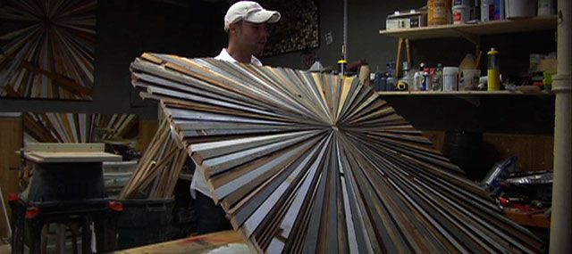Turning Sandy Debris Into Art