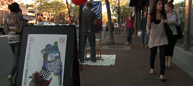 Red Bank Art Walk Brings Together Businesses, Artists and Residents