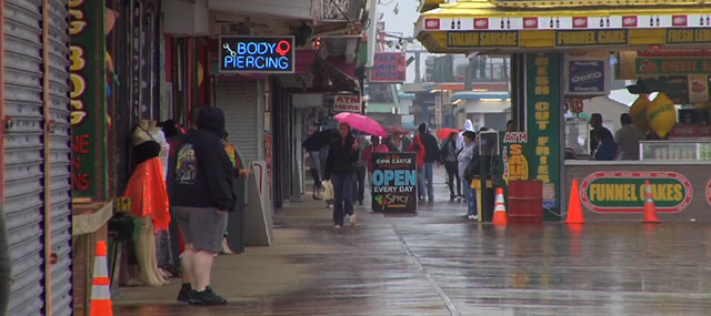 Bad Weather Put Damper on Memorial Day Weekend Business at the Shore