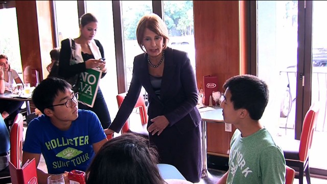 Buono Meets Voters at Edison Diner, Criticizes Christie for Failed Policies