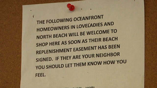 Business Owner Posts List of Homeowners Who Haven’t Signed Easements