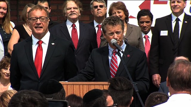 Sen. Rand Paul Endorses Steve Lonegan for Senate