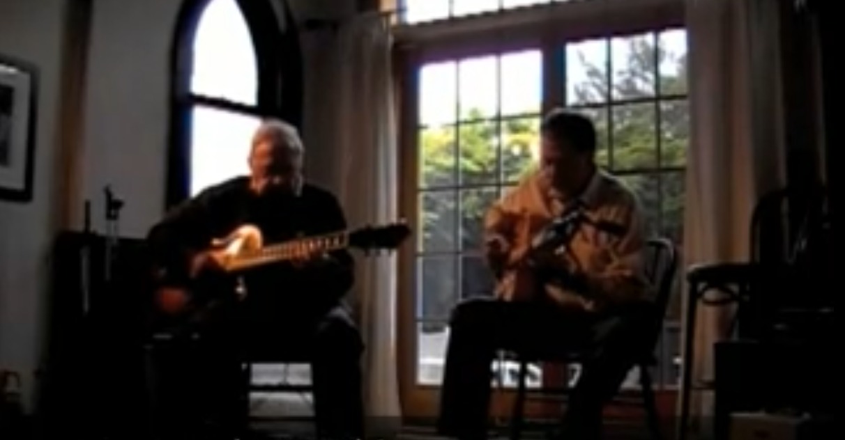 Jersey Jazz Great Bucky Pizzarelli Performs with Long-Time Friend