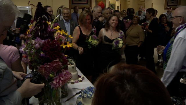 Before Christie Dropped Appeal, Same-Sex Couples Flocked to City Hall