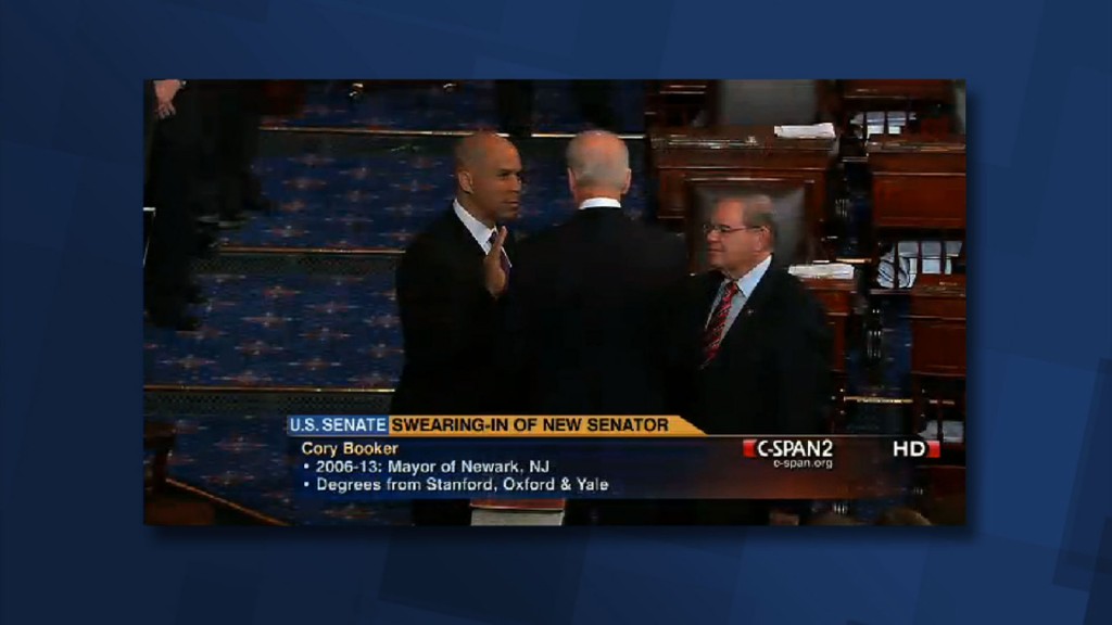 Cory Booker Becomes First Black Senator from New Jersey