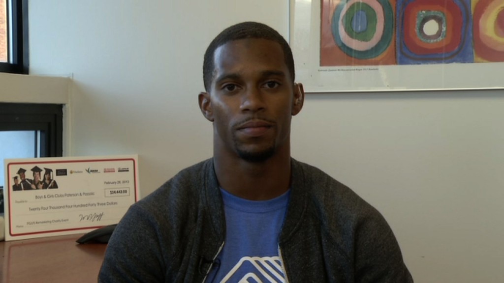 Victor Cruz Says It’s Monumental To Give Back To His Hometown