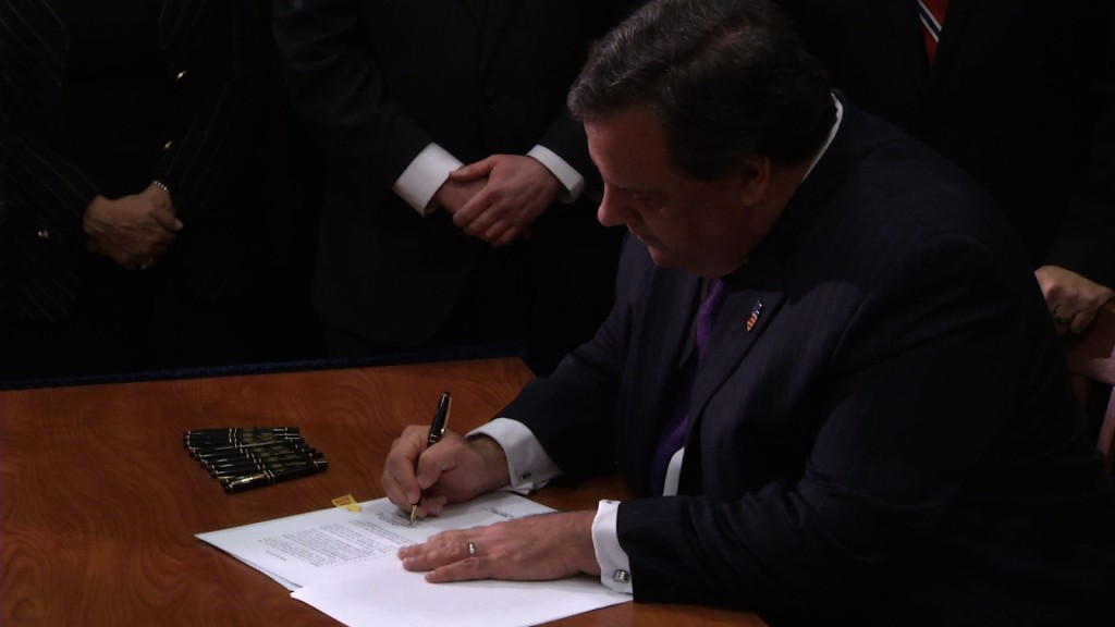 Christie Holds Ceremonial Signing of DREAM Act