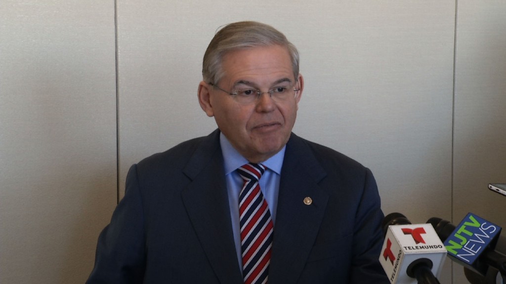 Menendez Denies Helping Men in Exchange for Campaign Contributions