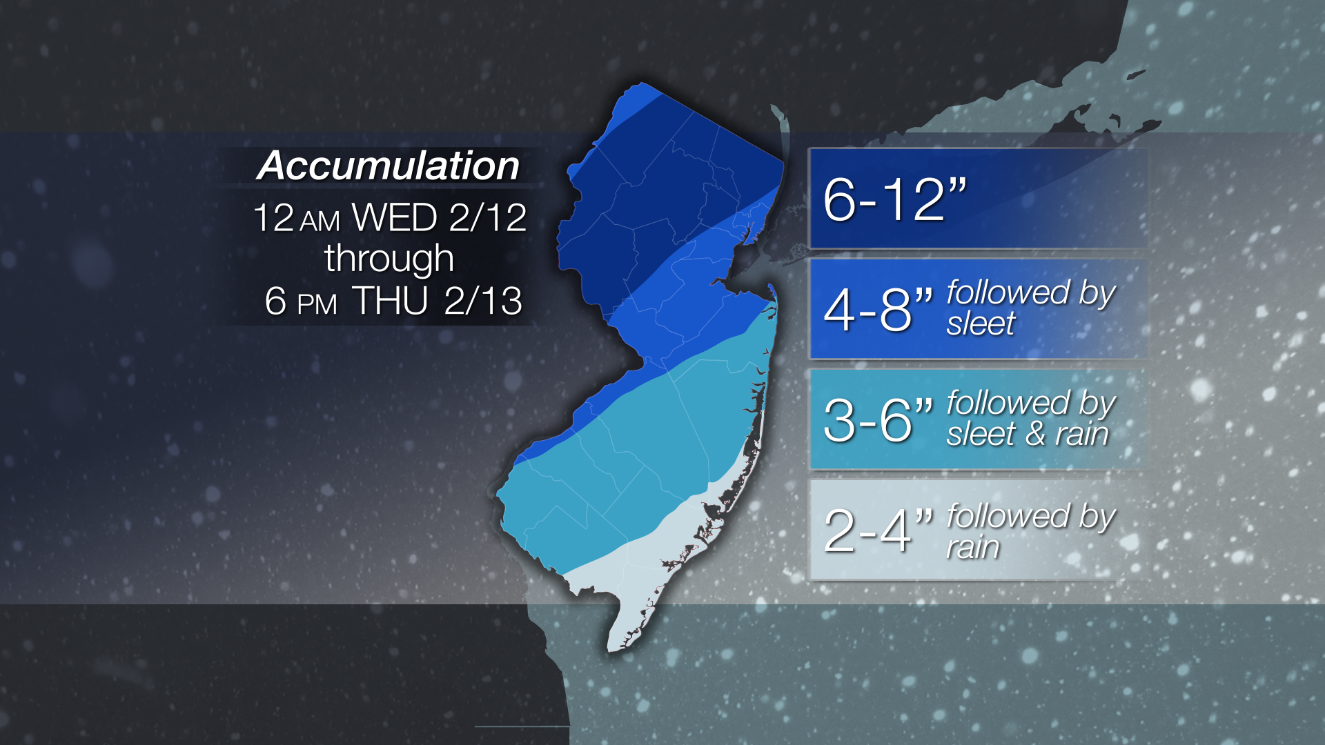 WINTER STORM WARNING: Up to a Foot of Snow Forecast in NJ | NJ ...