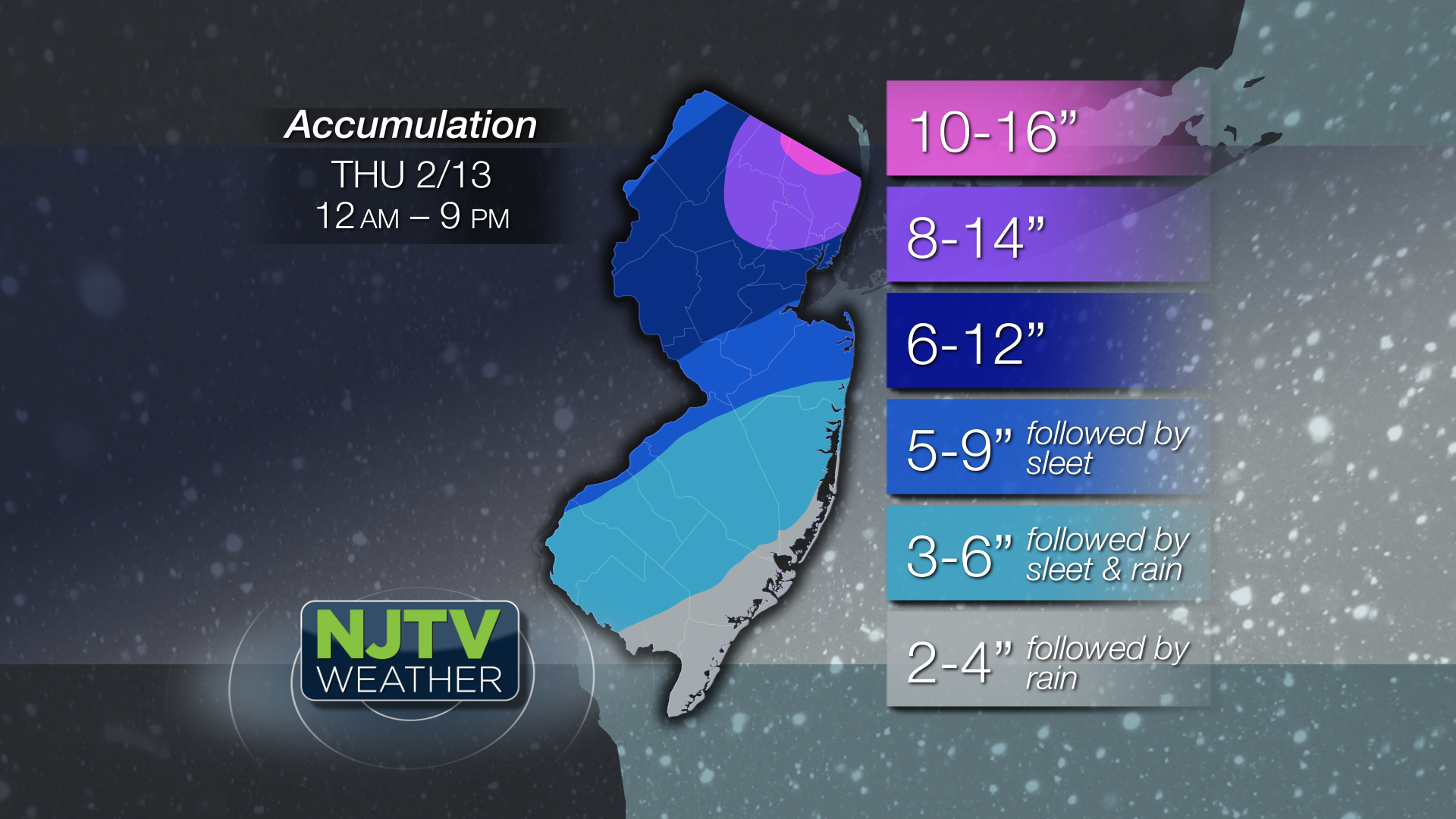 WINTER STORM: More Than a Foot of Snow Expected in Some Parts of NJ ...