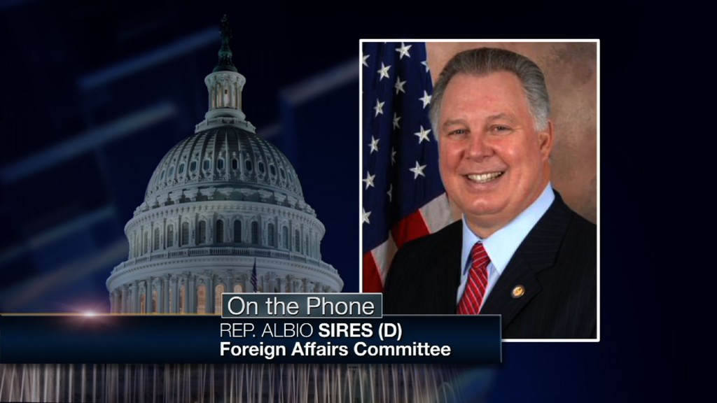 Rep. Sires Says Economic Sanctions Can Be Taken Against Russia