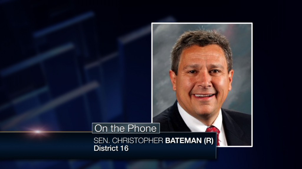 Sen. Bateman Says Sen. Kean is Holding a Grudge