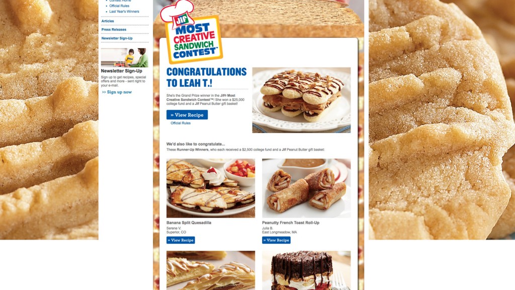 NJ Kids Make Finals in Jif Peanut Butter Contest