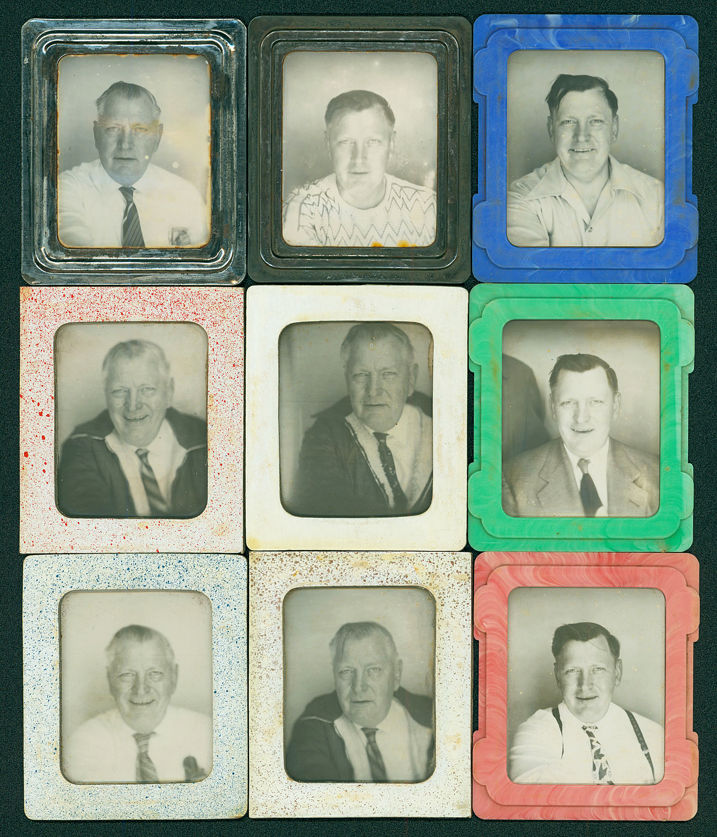Mystery Photobooth Portraits Baffle Historians