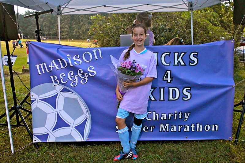 Howell Student Recognized for Creating Soccer Marathon in Memory of Friend