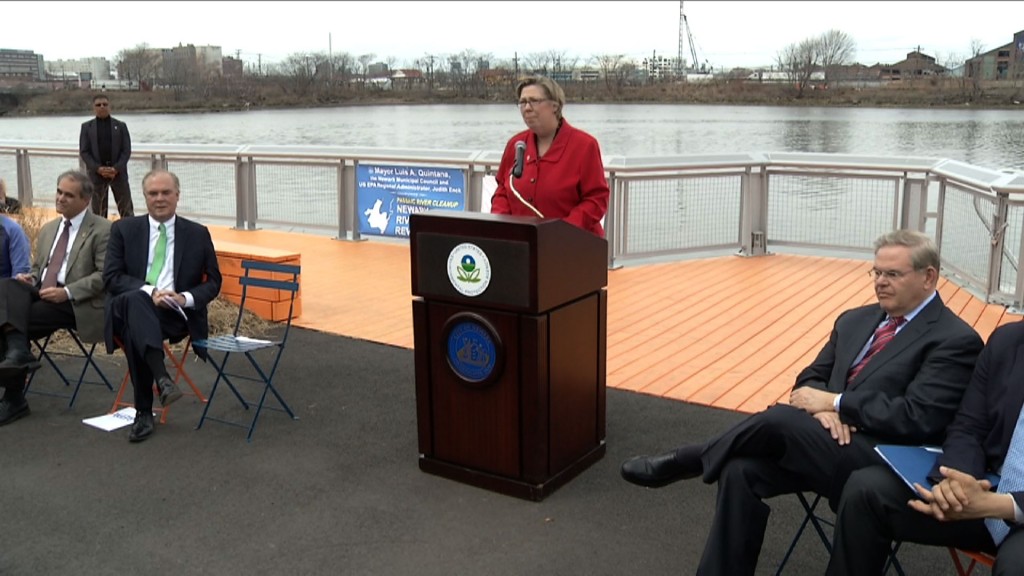 Officials Announce Cleanup of Passaic River