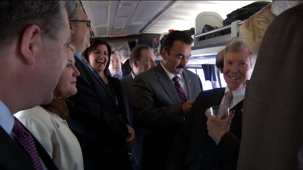 Politicians, Business People Participate in Walk to Washington