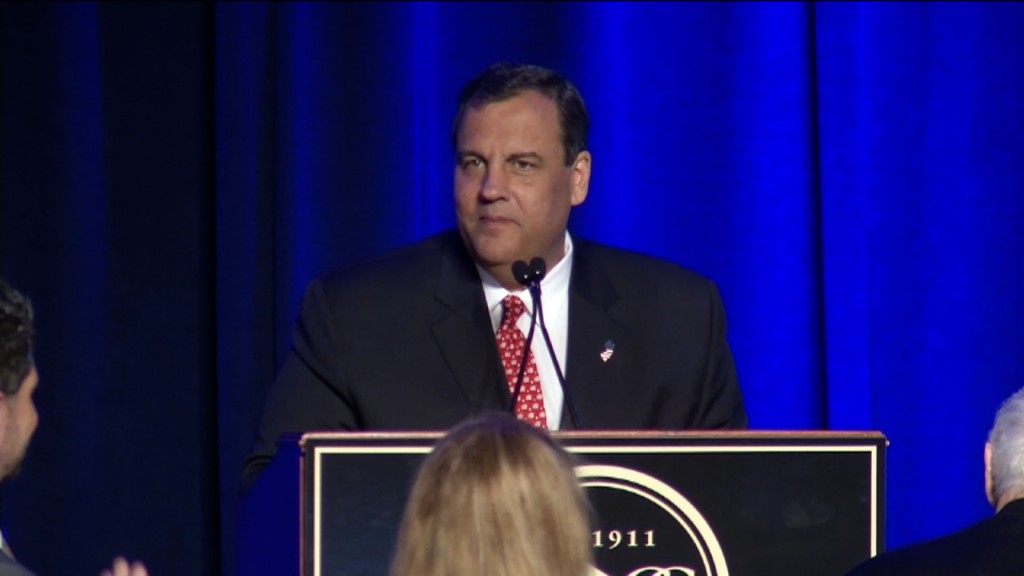 Christie Gives Keynote at NJ Chamber Event