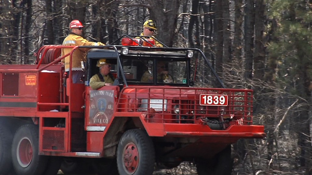 Fire Tears Through Acres of South Jersey