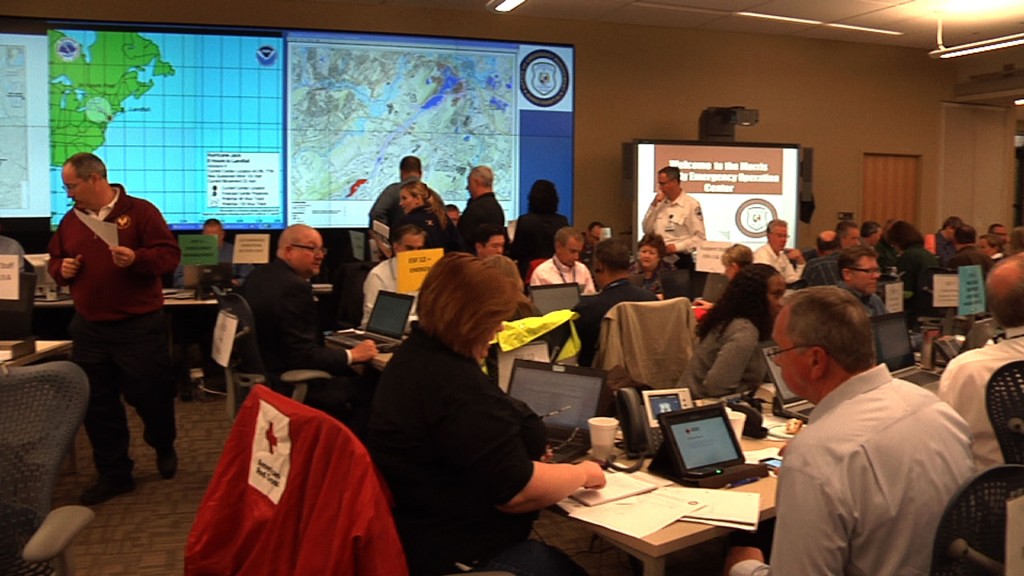 Disaster Drill Helps Officials Prepare for Category 4 Hurricane