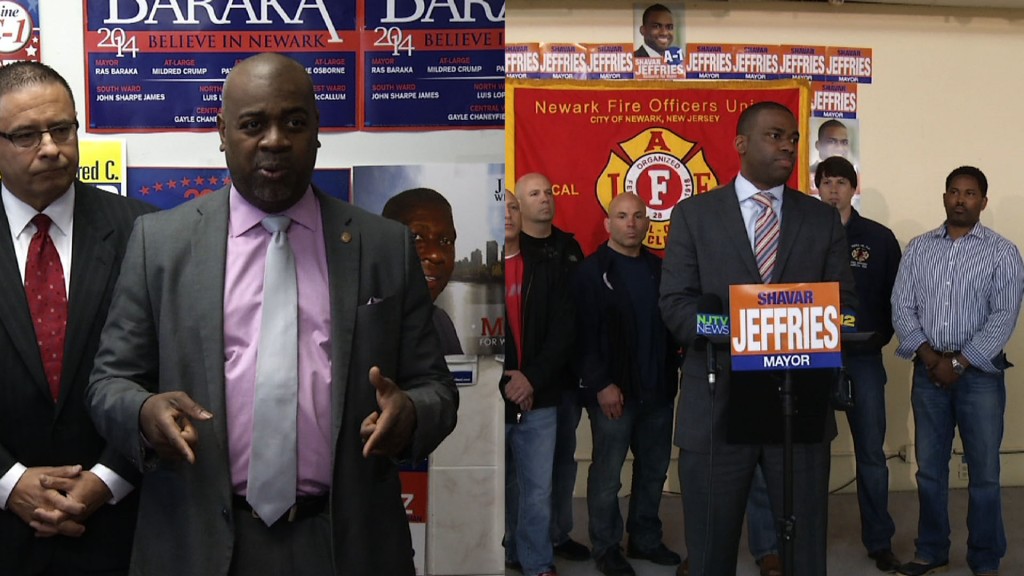 In Newark, Mayoral Candidates Are a Study in Contrast