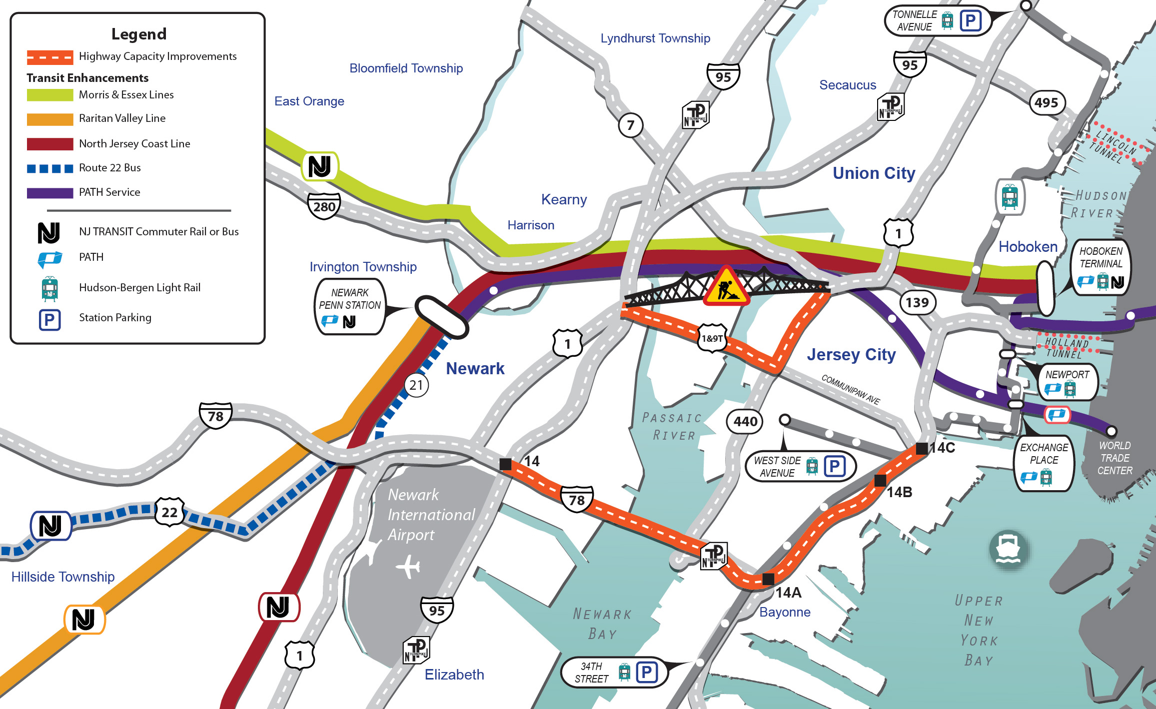 How to Prepare for Pulaski Skyway Closure