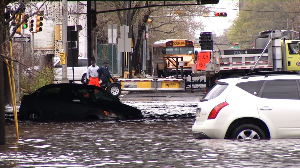 Heavy Rain Floods NJ Streets, Homes and Businesses