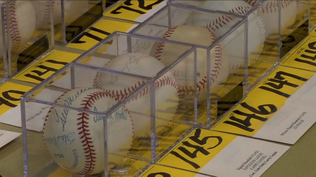 Seized Baseball Memorabilia Up for Auction