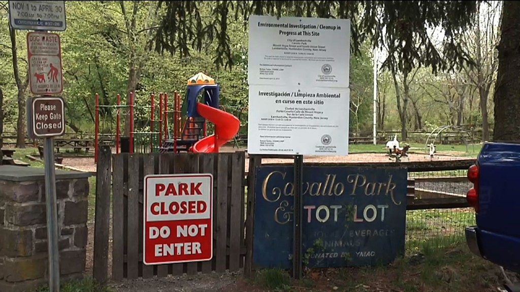 Lambertville Playground Closed Because of Contaminated Soil
