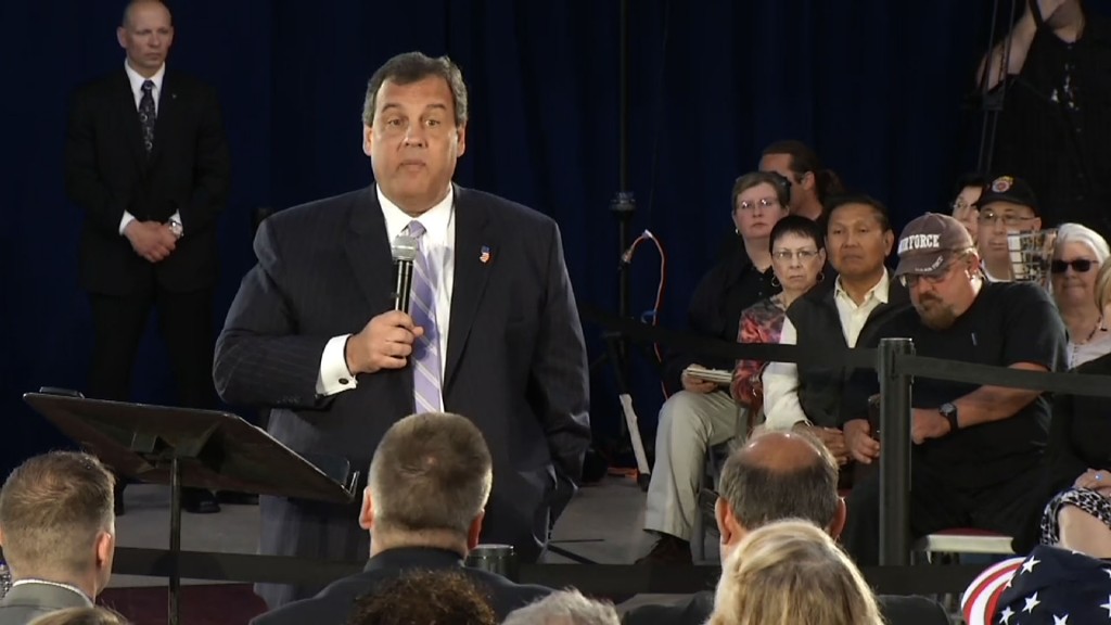 Christie Holds Sandy Recovery Town Hall