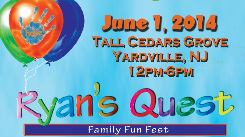 Ryan’s Quest Family Fun Fest to Benefit Duchenne Muscular Dystrophy Research