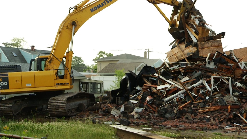First Home Demolished Under Sandy Blue Acres Buyout Program