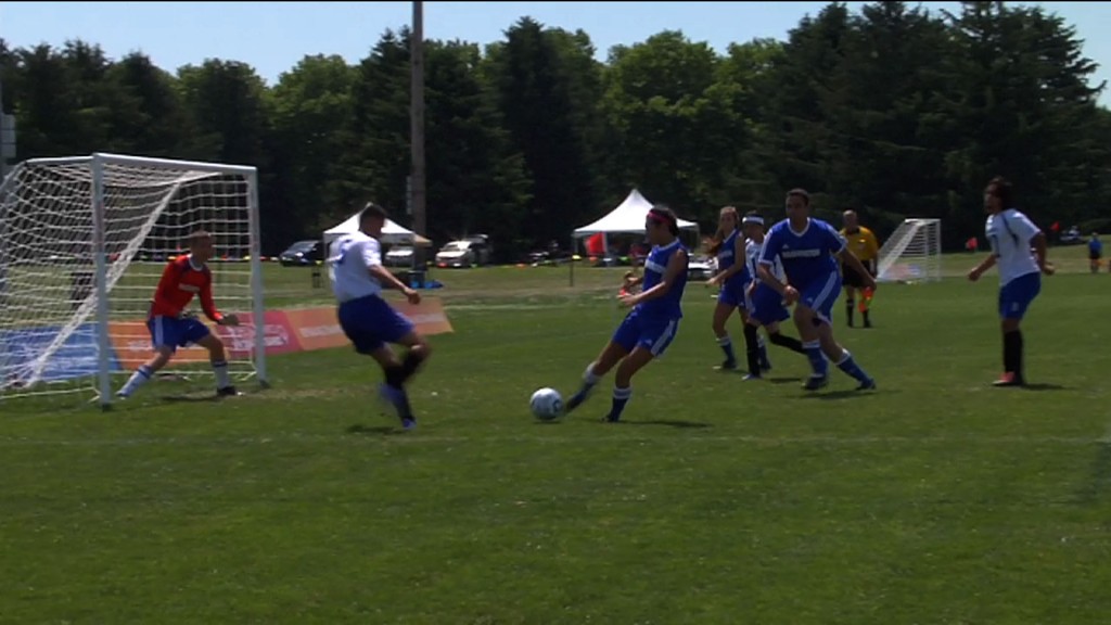 Special Olympics Athletes Take to the Soccer Field