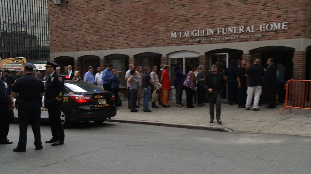Focus on Slain Officer as Jersey City Community Comes Together for Wake