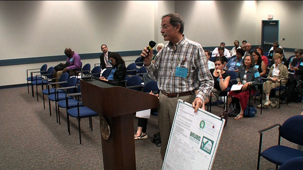 Environmental Activist Voice Concerns In RGGI Hearing