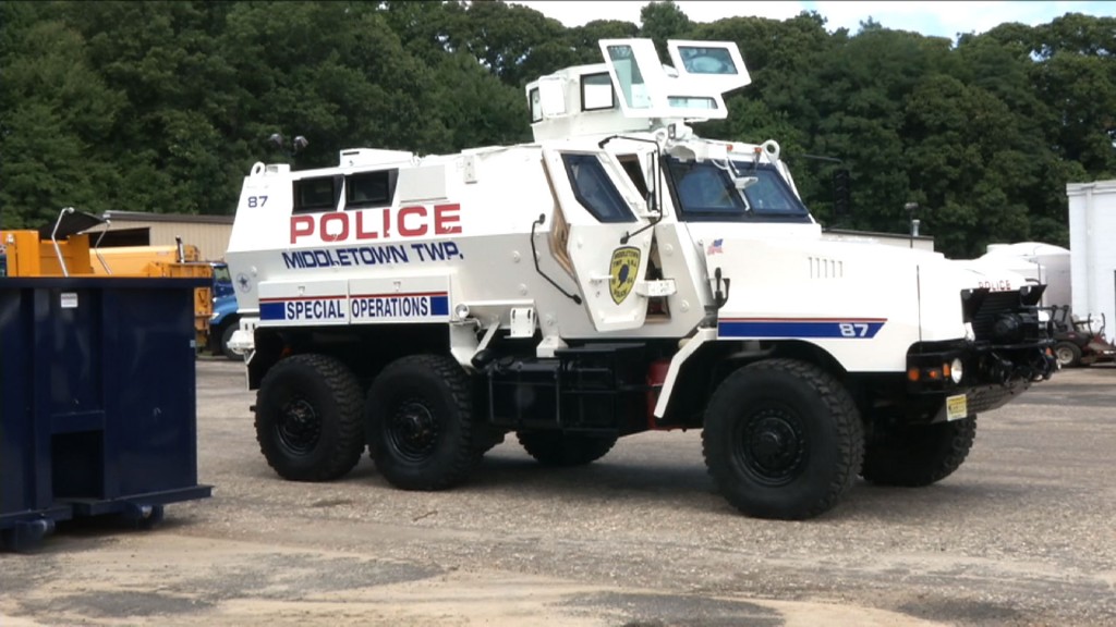 Bergen County Sheriff Puts Military Vehicle Order on Hold