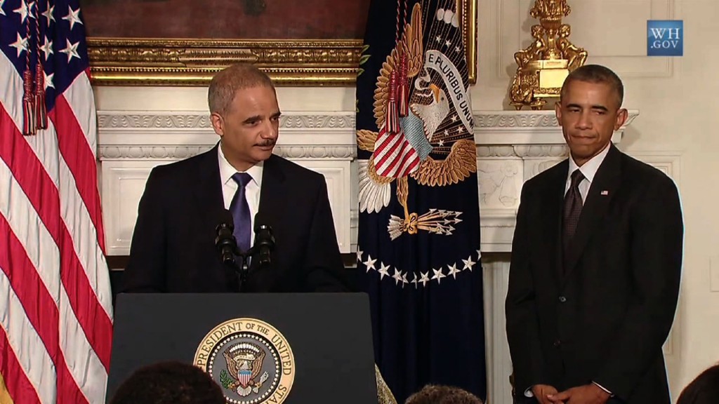 What Eric Holder’s Resignation Means for NJ